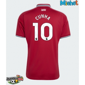 Manchester United Matheus Cunha #10 Kotipaita 2026-27 Lyhythihainen